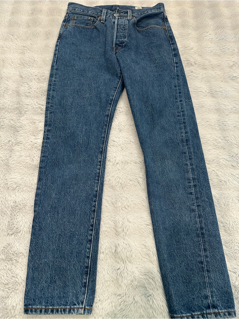 Levi’s 501 White Oak Cone Denim Jeans Women’s 26x30 Straight Leg